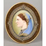 A 19th century French miniature,