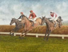 *ARR PETER DEIGHAN (born 1941) British The Last Fence, King George VI Chase,