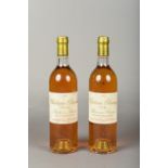 Chateau Climens, 1er Cru, Sauternes-Barsac 1988 Two bottles.