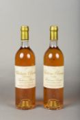 Chateau Climens, 1er Cru, Sauternes-Barsac 1988 Two bottles.
