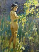 SERGEI KOVALENKO (born 1980) Russian Life Study Oil on canvas Signed,