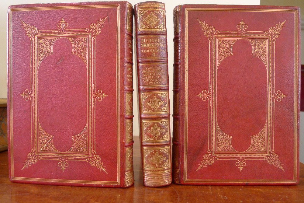 Shakespeare, William. The Pictorial Edition of the Works of Shakespeare. 8 vols., n.d. - Image 2 of 3