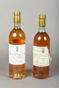 Chateau Doisy Daene, Sauternes 1982 and 2002 Two bottles.