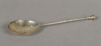 A Georgian silver seal top spoon - WITHDRAWN CONDITION REPORTS: Some general wear,
