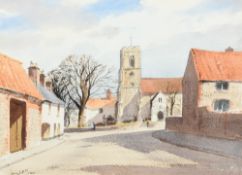 *ARR LESLIE HARDY MOORE (1907-1997) British Weybourne, Norfolk Watercolour Signed 37 x 27 cm,