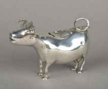 A 19th century Dutch Export silver cow creamer, with Province of Holland standard mark,