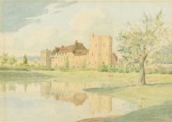 *ARR VICTOR COVERLEY-PRICE (1901-1988) British Stokesay Castle,