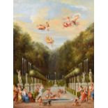 After JEAN JOUBERT (flourished 1676-1706) French La Galerie des Antiques or Galerie d'Eau Oil on