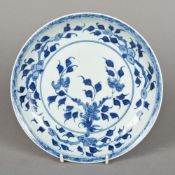 An 18th century or earlier Chinese blue