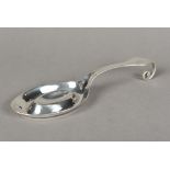 An Edwardian silver spoon warmer, hallma