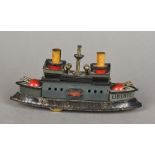 An early 20th century clockwork tinplate