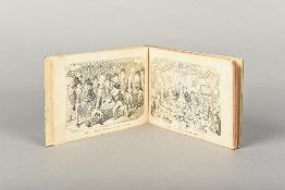 Etchings by George Cruikshank A small volume containing various Cruikshank etchings. 16.75 cm wide.