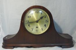 An early 20th century mantle clock
