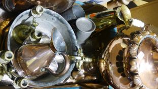 A quantity of various metalwares - WITHDRAWN