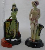 Two Kevin Francis ceramic figures,