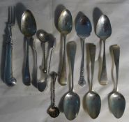 Silver spoons, nips,