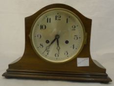 An early 20th century mantel clock