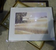 After MICHAEL CARLO, Path Around a Field, limited edition print 1/50,