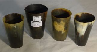 Four horn beakers