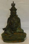 A bronze buddha