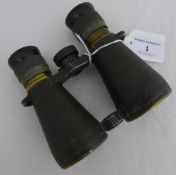 A pair of WWI German Army Zeiss binoculars