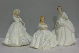 Three Royal Doulton figurines