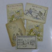 A small collection of WWI Christmas cards