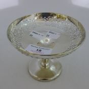 A pierced silver tazza