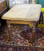 A Victorian Great Eastern Railway (GER) oak table