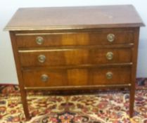 An early 20th century dressing chest