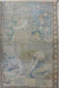 A classical textile wall hanging