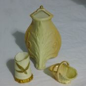 Three small pieces of Royal Worcester