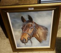 J STRIBBLING, Best Mate, horse study,