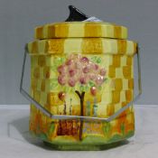 ''Sundial'' Cottageware biscuit barrel