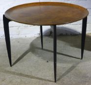 A Danish small folding table