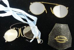 Two pairs of vintage spectacles