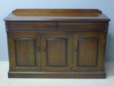 A modern sideboard CONDITION REPORTS: Both generally good condition, expected wear,