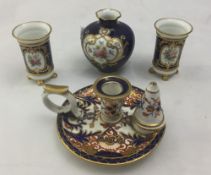 A Royal Crown Derby chamber stick,