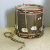 A military drum,