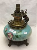 An oil lamp