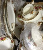 A quantity of Royal Albert ''Old Country Roses'' dinner wares