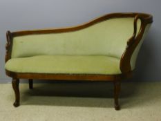 A modern 19th century style settee