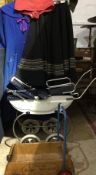 A child's pram,