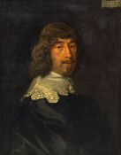 Previously Attributed to WILLIAM DOBSON (1610-1646) English Portrait of Sir Edward Stradling, Bt.