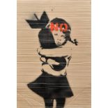 BANKSY (born 1974) British (AR) Bomb Hugger,