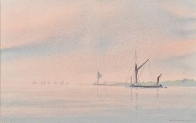 ANTHONY OSLER (born 1938) British (AR) Early Morning Watercolour Signed,