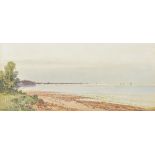 FREDERICK JOHN WIDGERY (1861-1942) British Exmouth From the Banks of the Exe Watercolour Signed,