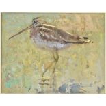 FRED CUMING (born 1930) British (AR) Snipe Oil on board Signed 24 x 19 cm,