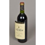 Chateau Talbot, Saint-Julien Grand Cru Classe, 1982 Single bottle.