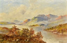 F E JAMIESON (1895-1950) British (AR) Loch Katrine Oil on canvas Signed 59.